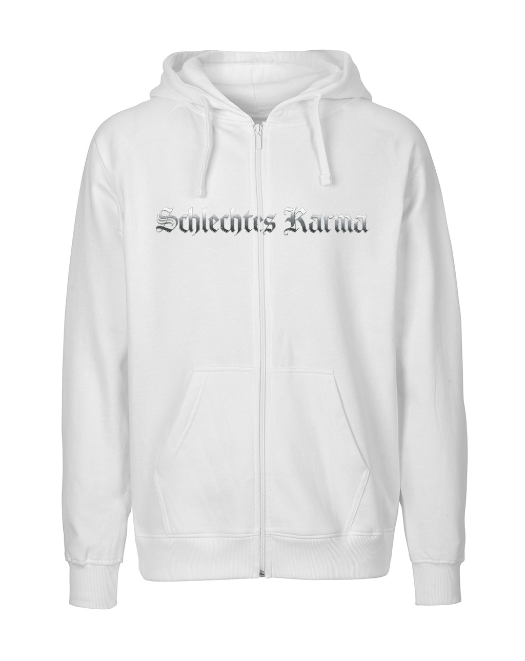 Bild von 'Chrome Bunny' - ZIP HOODIE 2 [weiß]